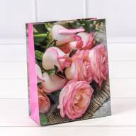 Пакет подарочный "Цветы" (микс) 12*15*5,5 128г 1/20 1/600 Арт: 00019H - Пакет подарочный "Цветы" (микс) 12*15*5,5 128г 1/20 1/600 Арт: 00019H