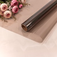 Плёнка 0,57*10м 240г прозрачная 40мкм Коричневый 1/30 Арт: 1663/16