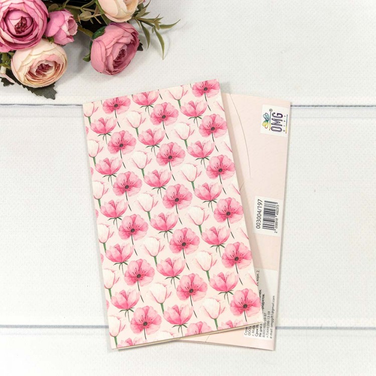 Конверт подарочный 16,5*9см 197 1/10 1/250 Арт: 003004/197