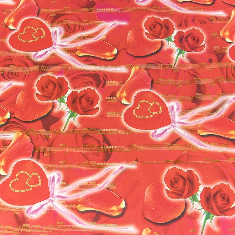 Бумага в листах 50*70 с рисунком №18 1/50 Арт: 00040205/18