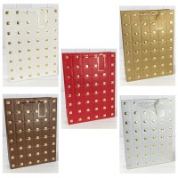 Пакет подарочный с тиснением (микс 554) 31*42*12 210г 1/20 1/80 Арт: 000554A