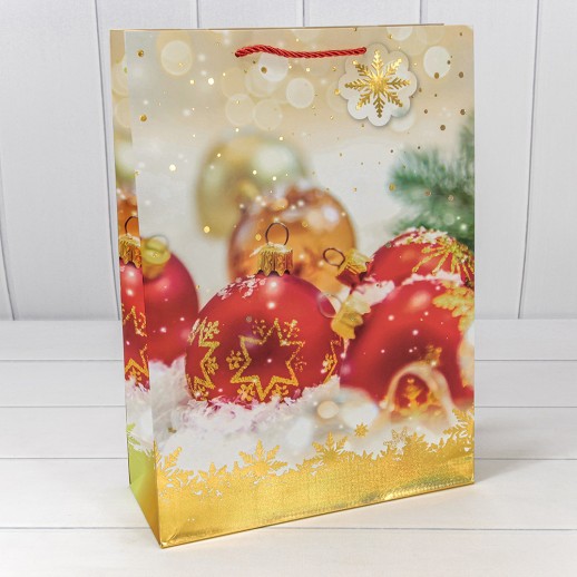 Пакет подарочный "Новый год" (микс 429) 30*41,5*12 210г 1/20 1/120 Арт: 300429A