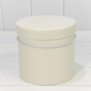 Коробки Цилиндр Набор 1/3 18*17 Перламутр Белый 1/12 Арт: 720112/21